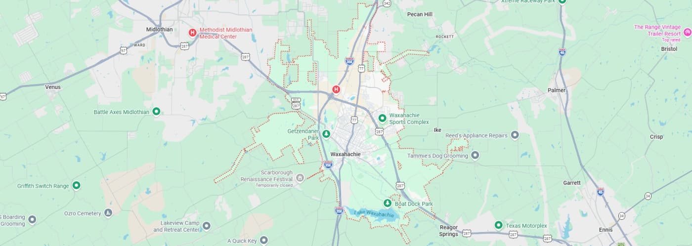 Service Area Map